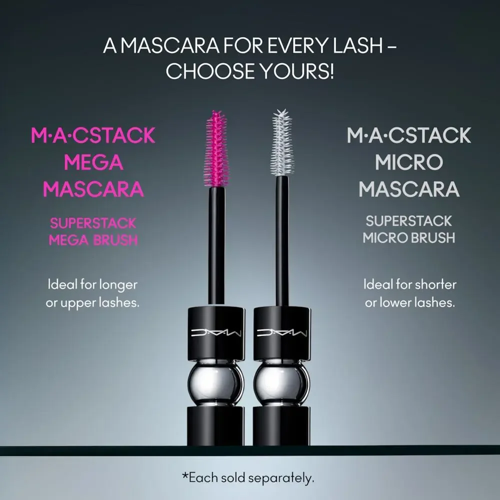 ⭐PICK 3/$30 MAC Cosmetics Black Stack Mini Mascara